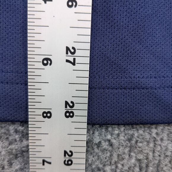 Pro Edge Men's Polo Shirt Blue Medium Short Sleeve Pullover Notre Dame Irish - Picture 13 of 14